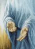 Схема вышивки «Руки Христа»