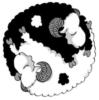 Схема вышивки «Подушка овечки»