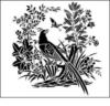 Схема вышивки «Орнамент птички»