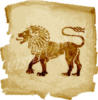 Схема вышивки «Гороскоп лев»