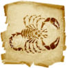 Схема вышивки «Гороскоп скорпион»