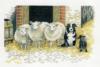 Схема вышивки «Обитатели фермы овцы»