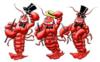 Схема вышивки «Lobsters»