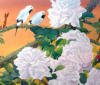 Схема вышивки «Птицы и цветы Японии»