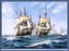 Схема вышивки «Корабли в море»
