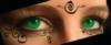 Схема вышивки «Зеленые глаза»