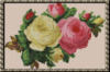 Схема вышивки «Подушка-цветы или салфетка»