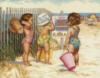 Схема вышивки «Дети на пляже»