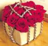 Схема вышивки «Подушка-корзинка роз»