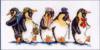 Схема вышивки «Парад пингвинов»