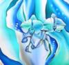 Схема вышивки «Голубая орхидея 2»