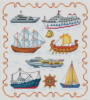 Схема вышивки «Корабли и шхуны»