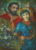 Схема вышивки «Св. Петр и Февронья»
