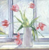 Схема вышивки «Картина "Тюльпаны в вазе"»