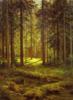 Схема вышивки «Хвойный лес (И.Шишкин)»