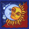 Схема вышивки «Луна и солнце»