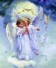 Схема вышивки «Любовь ангела...»