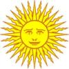 Схема вышивки «Жаркое солнце»