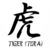 Схема вышивки «Иероглиф "Тигр"»