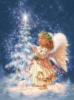 Схема вышивки «Новогодний ангел»
