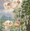 Схема вышивки «Ангелы в раю»