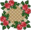 Схема вышивки «Розы для скатерти»
