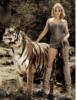 Девушка с тигром: оригинал