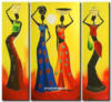 Схема вышивки «Триптих"Африканки"»