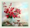Схема вышивки «Натюрморт с розами и ягодами»