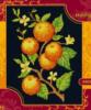 Схема вышивки «Ветка апельсинов»
