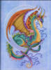 Схема вышивки «Радужный дракон»