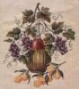 Схема вышивки «Виноградное вино и персики»