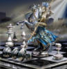 Схема вышивки «Шахматный рыцарь»