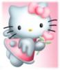 Схема вышивки «Hello Kitty Love»
