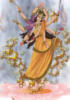 Инидийская богиня: оригинал
