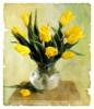 Натюрморт с жёлтыми тюльпанами: оригинал