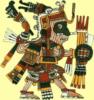Схема вышивки «Майя. Божество охоты»
