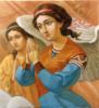 Схема вышивки «Ангелы. Молитва»