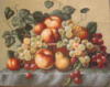 Схема вышивки «Натюрморт с персиками»
