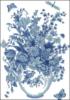 Схема вышивки «Blu flowers»