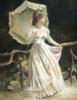 Схема вышивки «Девушка викторианской эпохи»