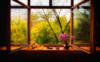 Схема вышивки «Встречая осень распахнутым окно»