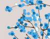 Схема вышивки «Blue Cherry Blossom»