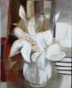 Схема вышивки «White Lilies»