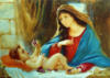 Схема вышивки «Богородица с Иисусом»