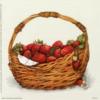Схема вышивки «Корзина с ягодами»