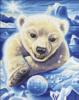 Схема вышивки «Polar Bear Cub»