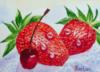Схема вышивки «Strawberries and crerry»