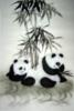 Схема вышивки «Playful Pandas»