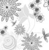 Схема вышивки «Floral Decoration - Easy»